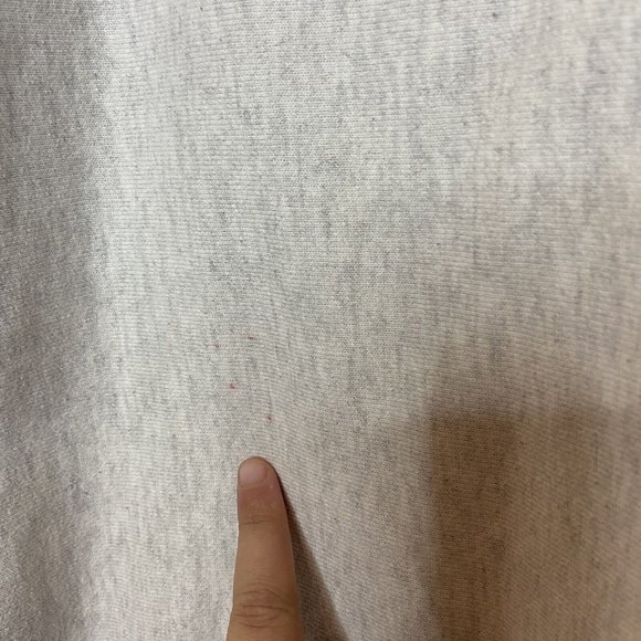 Champion Reverse Weave Pullover Sweatshirt Womens M Gray Spellout Long Sleeve - Picture 4 of 10